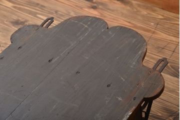 アンティーク家具　イギリスアンティーク　ウォールラック(壁掛け収納、吊戸棚)