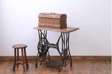 アンティーク雑貨　イギリスアンティーク　ジャンク品　R.STERNのミシン