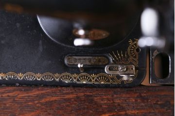 アンティーク雑貨　アンティーク　シンガー足踏みミシン(2)(シンガーミシン)