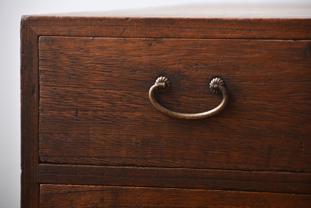 アンティーク家具　 古民具・骨董　桐材!4杯小引き出し