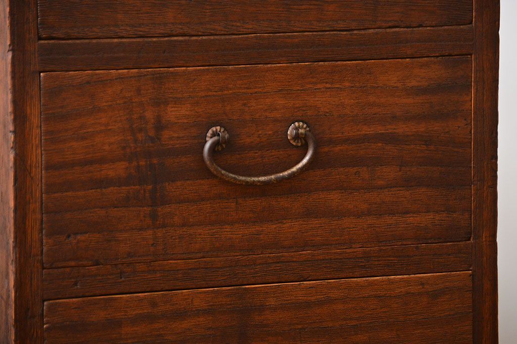 アンティーク家具　 古民具・骨董　桐材!4杯小引き出し