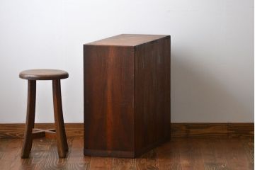 アンティーク家具　 古民具・骨董　桐材!4杯小引き出し