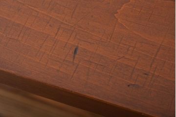 アンティーク家具　天板一枚板　古材を使った鉄脚テーブル