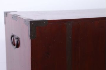 アンティーク家具　 アンティーク　欅材!金具の上品な庄内箪笥
