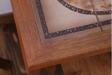 ヴィンテージ家具　天板タイル　北欧ビンテージ　バンビのネストテーブル