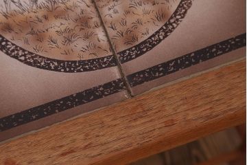 ヴィンテージ家具　天板タイル　北欧ビンテージ　バンビのネストテーブル