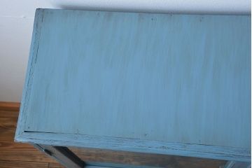 アンティーク家具　アンティークペイント　かわいい本箱