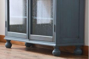 アンティーク家具　アンティークペイント　かわいい本箱