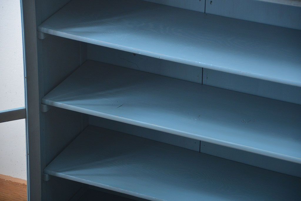 アンティーク家具　アンティークペイント　かわいい本箱