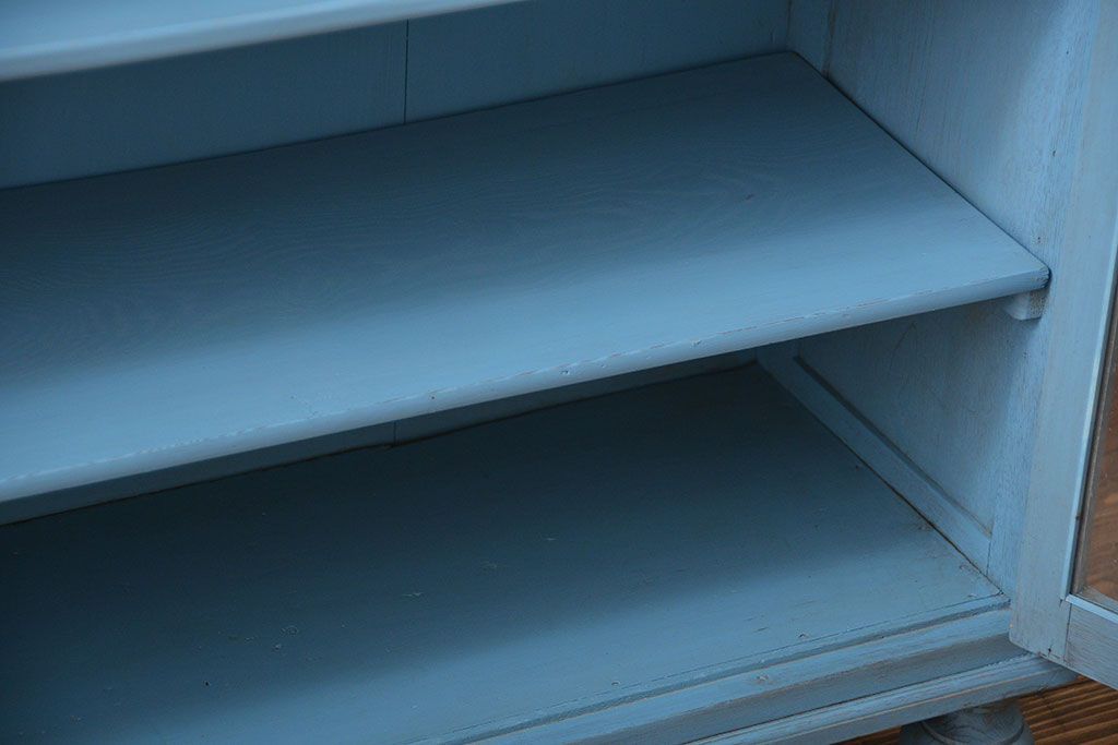 アンティーク家具　アンティークペイント　かわいい本箱