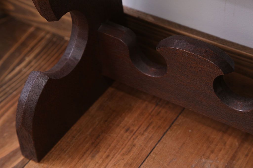 アンティーク雑貨　古民具・骨董　花台大小2台セット