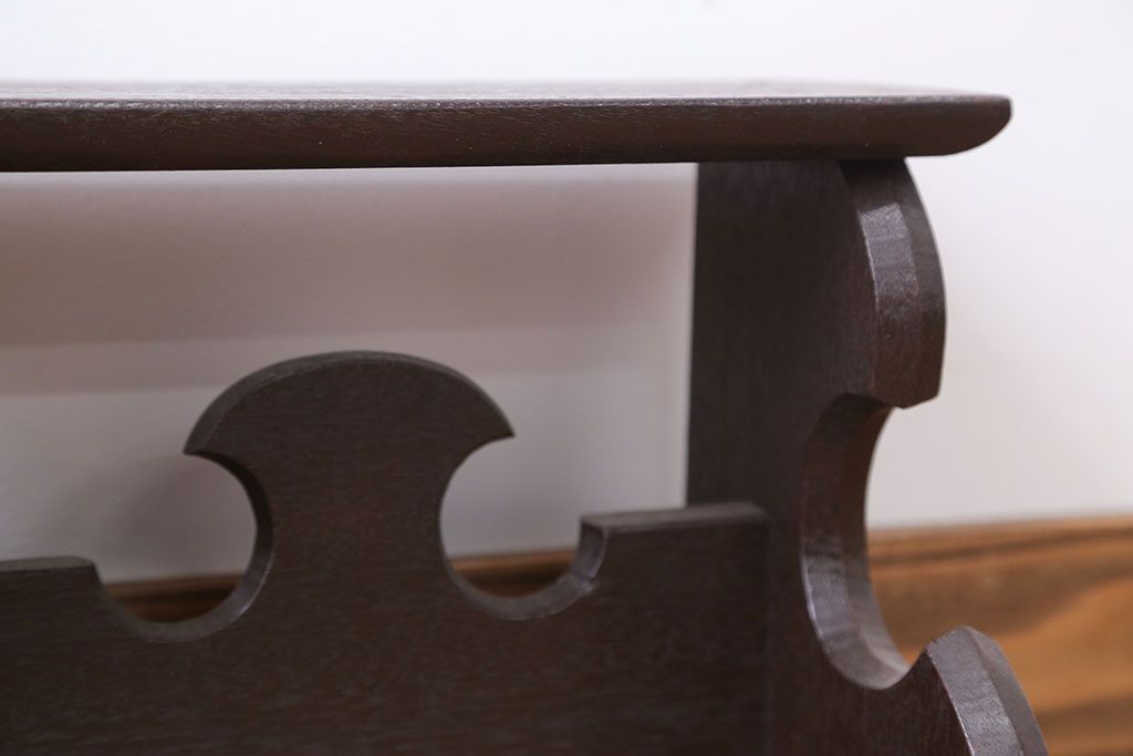 アンティーク雑貨　古民具・骨董　花台大小2台セット