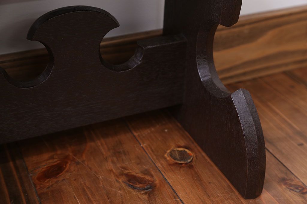 アンティーク雑貨　古民具・骨董　花台大小2台セット