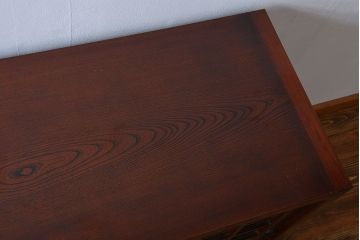 中古　欅の木目が美しい水屋箪笥(1)