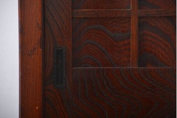 中古　欅の木目が美しい水屋箪笥(1)