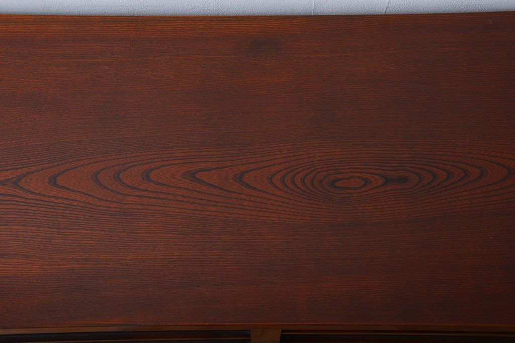 中古　欅の木目が美しい水屋箪笥(2)