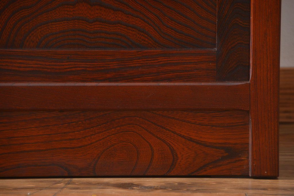 中古　欅の木目が美しい水屋箪笥(2)