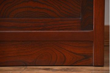 中古　欅の木目が美しい水屋箪笥(2)
