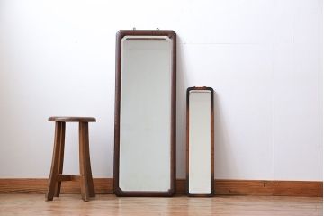 アンティーク雑貨　アンティーク　鏡大小2個セット