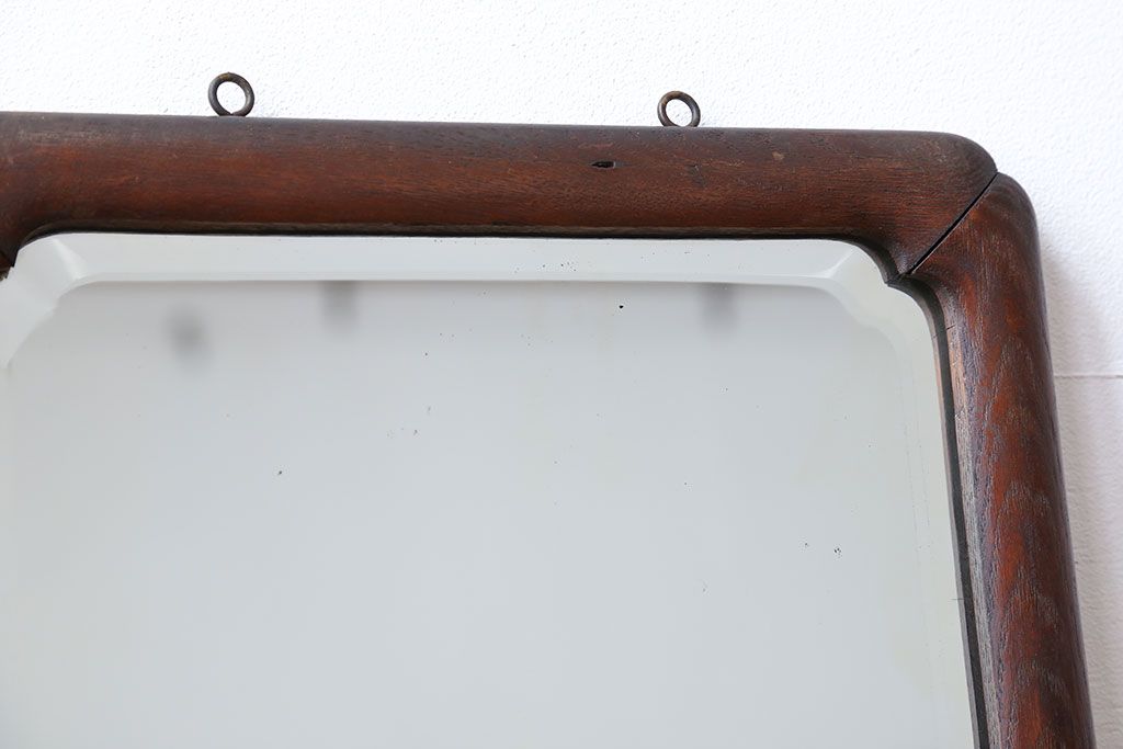 アンティーク雑貨　アンティーク　鏡大小2個セット