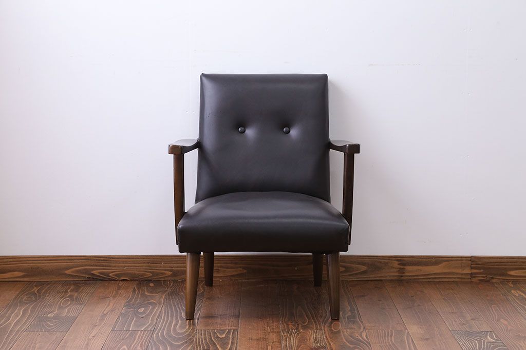 レトロ家具　昭和レトロ　アームチェア