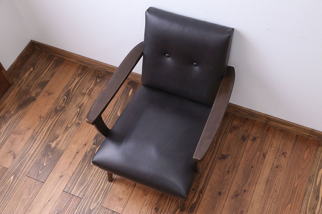 レトロ家具　昭和レトロ　アームチェア
