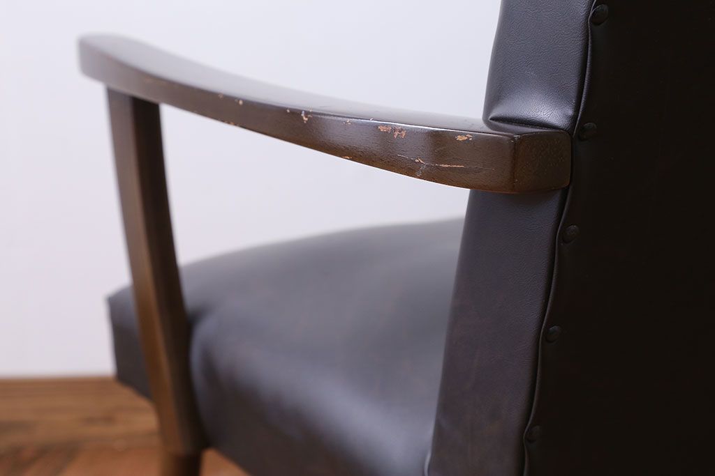 レトロ家具　昭和レトロ　アームチェア