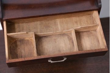 アンティーク雑貨　アンティーク　持ち手付き!裁縫箱