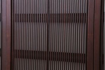 古民具・骨董　裏ガラス付き　格子戸4枚セット(6)