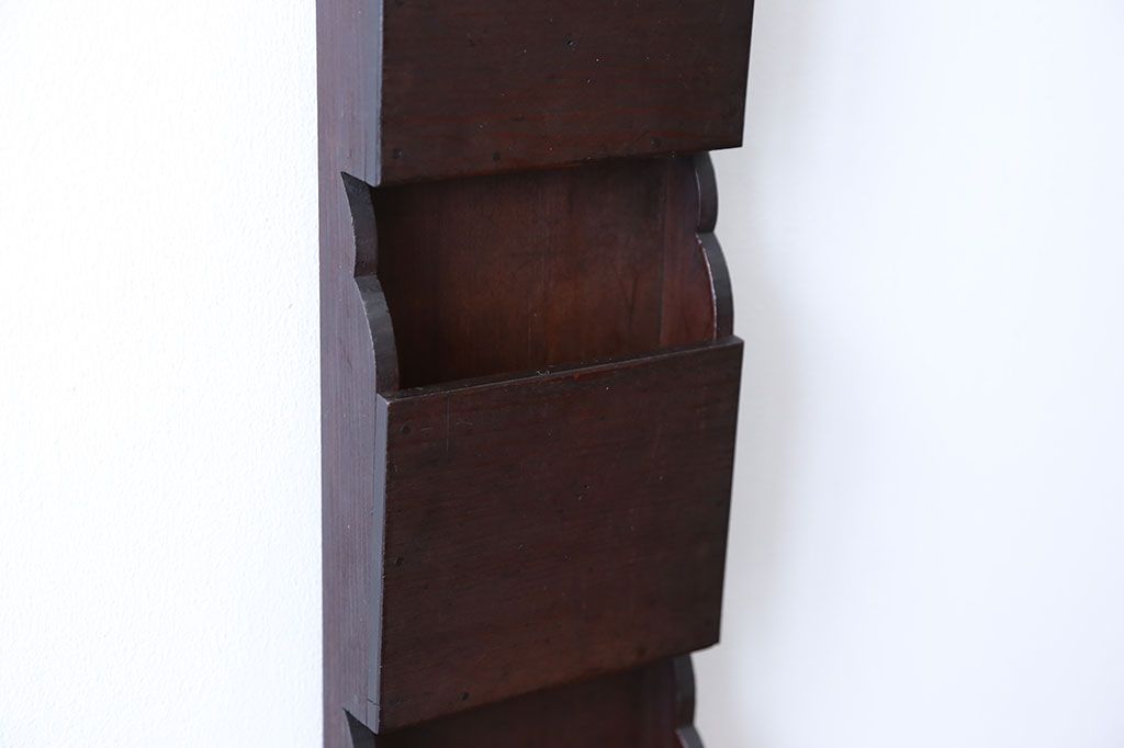 アンティーク雑貨　アンティーク　壁掛けレターラック