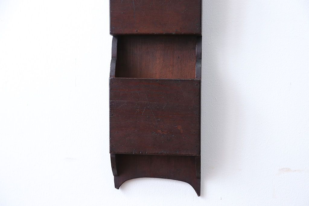 アンティーク雑貨　アンティーク　壁掛けレターラック