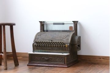 アンティーク雑貨　1900年頃 アメリカナショナル社製 アンティークレジスター