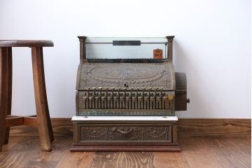 アンティーク雑貨　1900年頃 アメリカナショナル社製 アンティークレジスター