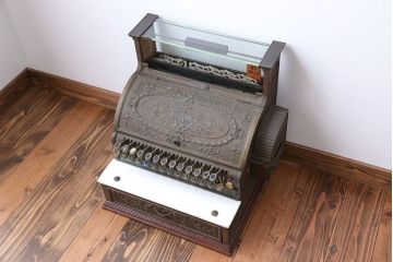 アンティーク雑貨　1900年頃 アメリカナショナル社製 アンティークレジスター