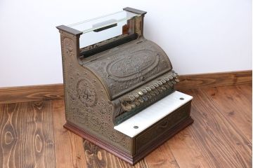 アンティーク雑貨　1900年頃 アメリカナショナル社製 アンティークレジスター