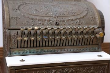 アンティーク雑貨　1900年頃 アメリカナショナル社製 アンティークレジスター