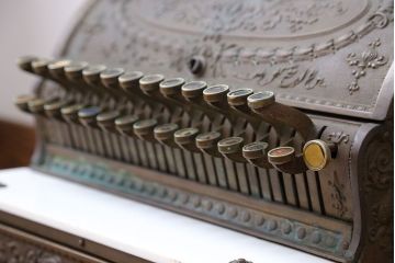 アンティーク雑貨　1900年頃 アメリカナショナル社製 アンティークレジスター