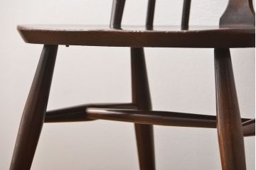 アンティーク家具　イギリスアンティーク　アーコールスティックバックチェア