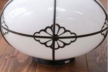 飾り房付き　銅巻　モダンな電笠