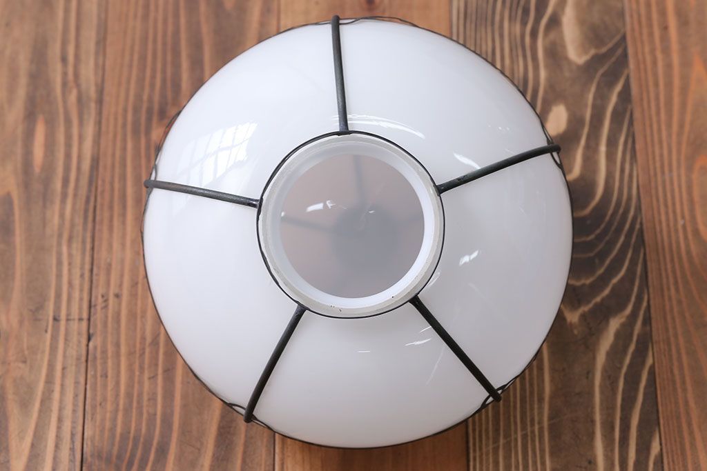 飾り房付き　銅巻　モダンな電笠