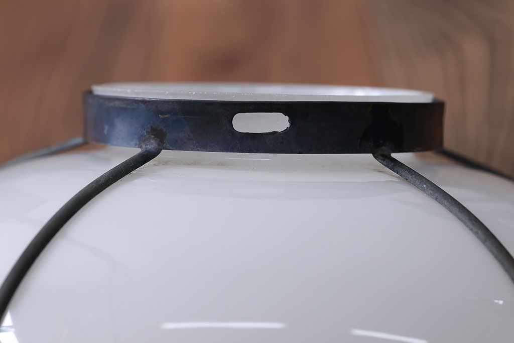 飾り房付き　銅巻　モダンな電笠