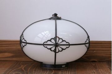 飾り房付き　銅巻　モダンな電笠