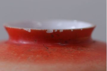 フランスアンティーク　花柄フリルシェード照明(1)