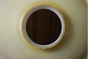 フランスアンティーク　8角ガラスシェードのおしゃれな天井照明