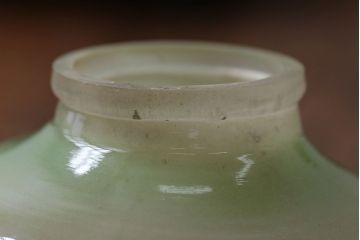 フランスアンティーク　花柄フリルシェード照明(2)