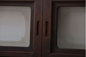 古民具・骨董　裏障子付き格子戸4枚セット(2)