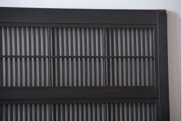 古民具・骨董　裏障子付き　格子戸(1)