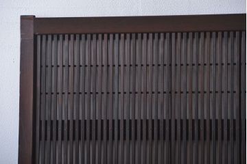 昭和レトロ　裏障子付き　格子戸