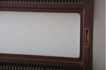 昭和レトロ　裏障子付き　格子戸