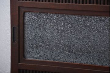 昭和レトロ　裏障子付き　格子戸
